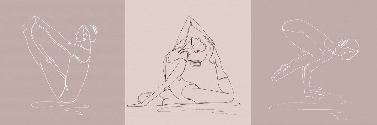 Yoga Poses Illustration