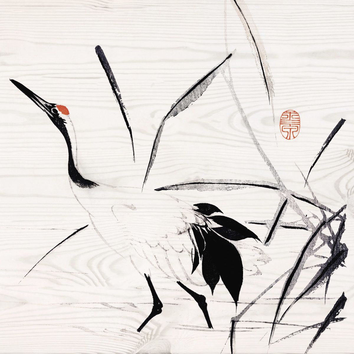 A Japanese Crane