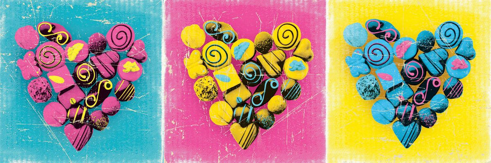 Pastel Heart Chocolates