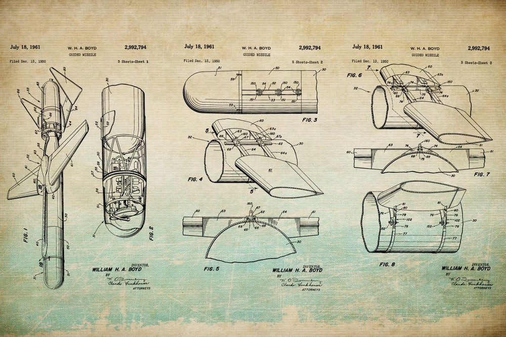 Guided Missile Patent