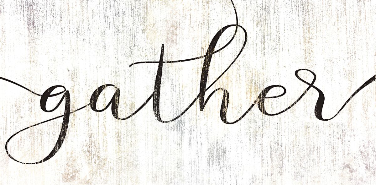 Minimalist Gather Sign I