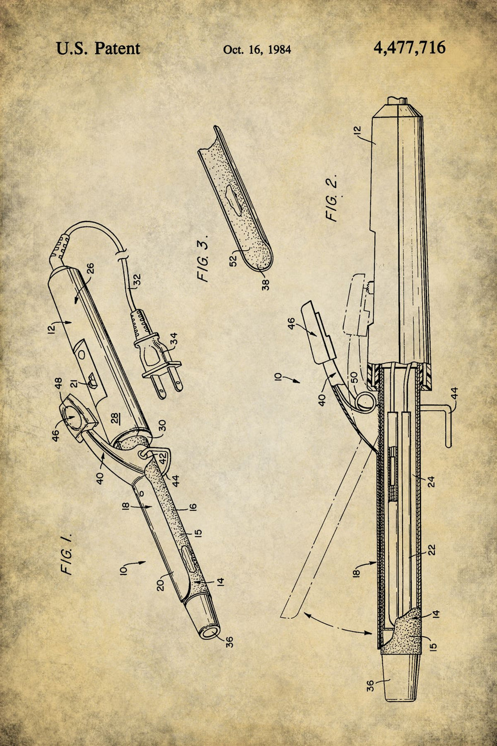 Hair Styling Apparatus Patent