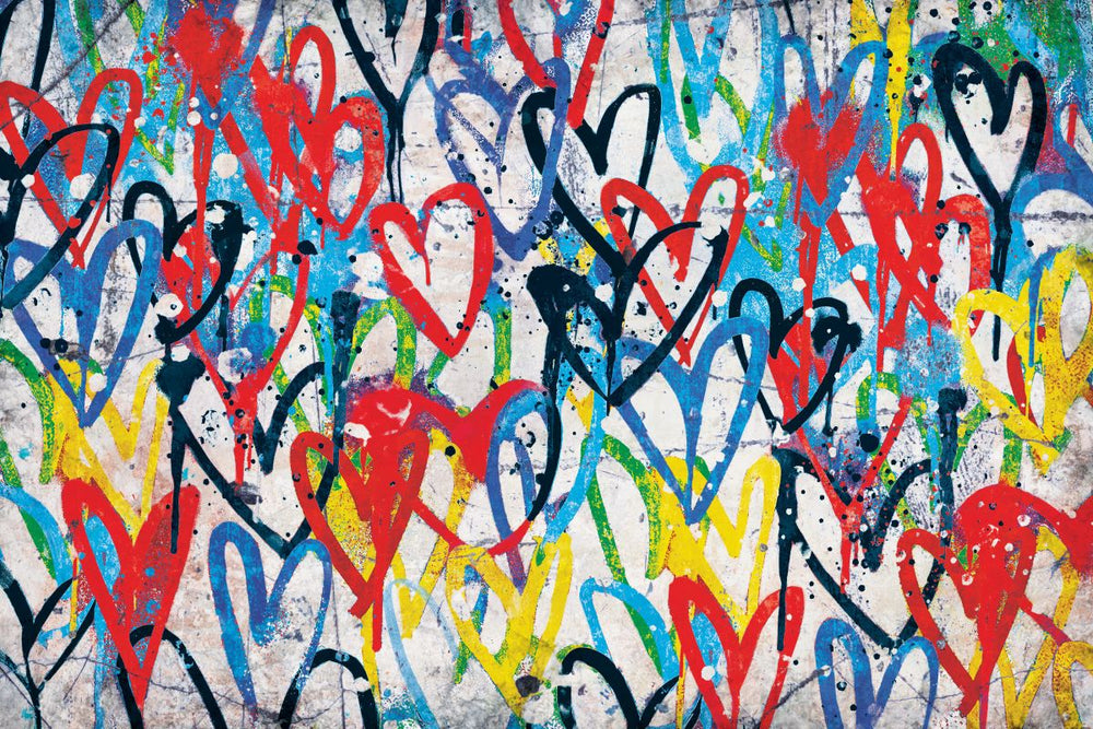 Hearts Graffiti II
