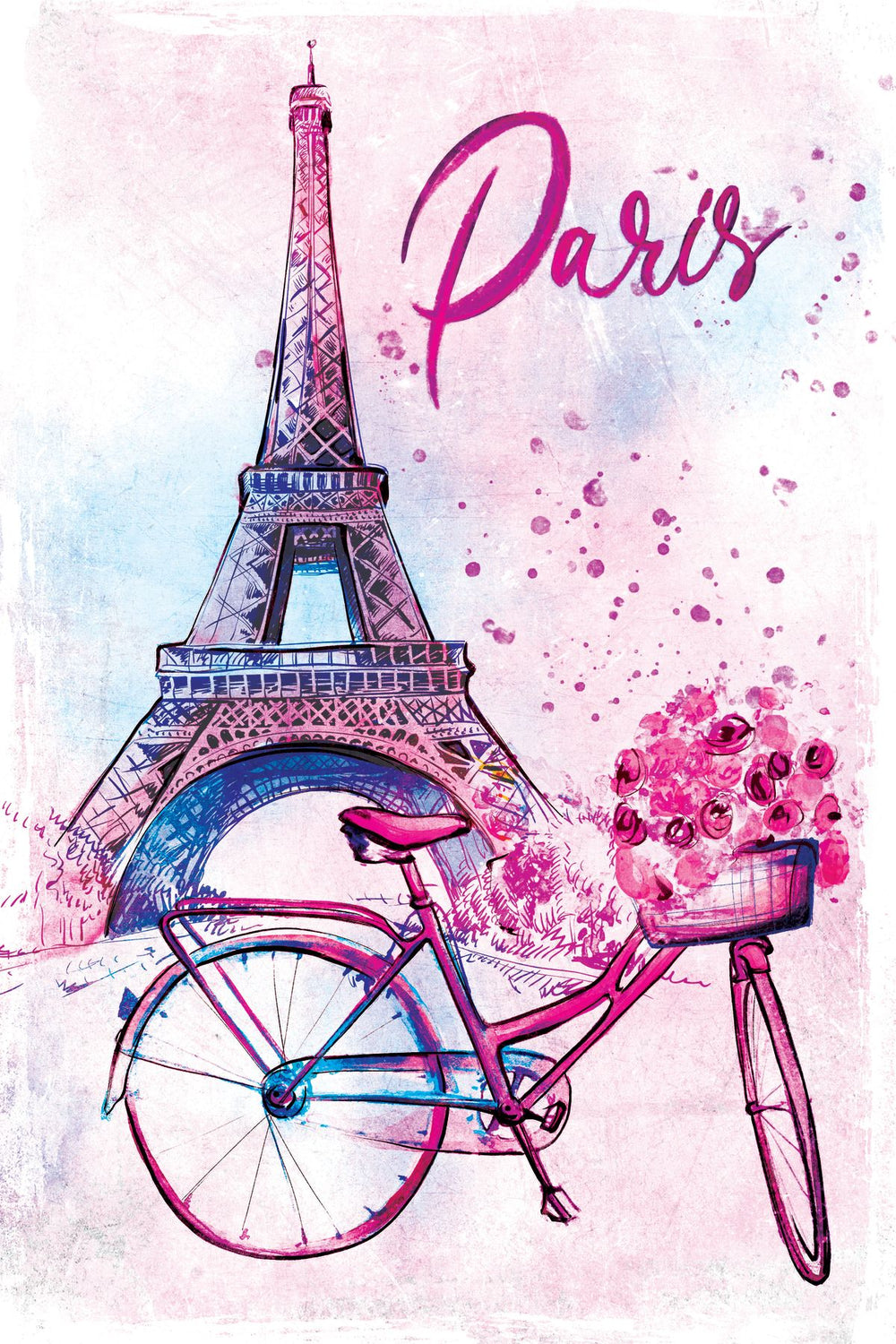 Pink Paris Splash