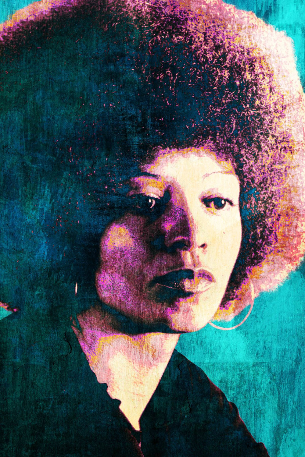 Angela Davis Portrait