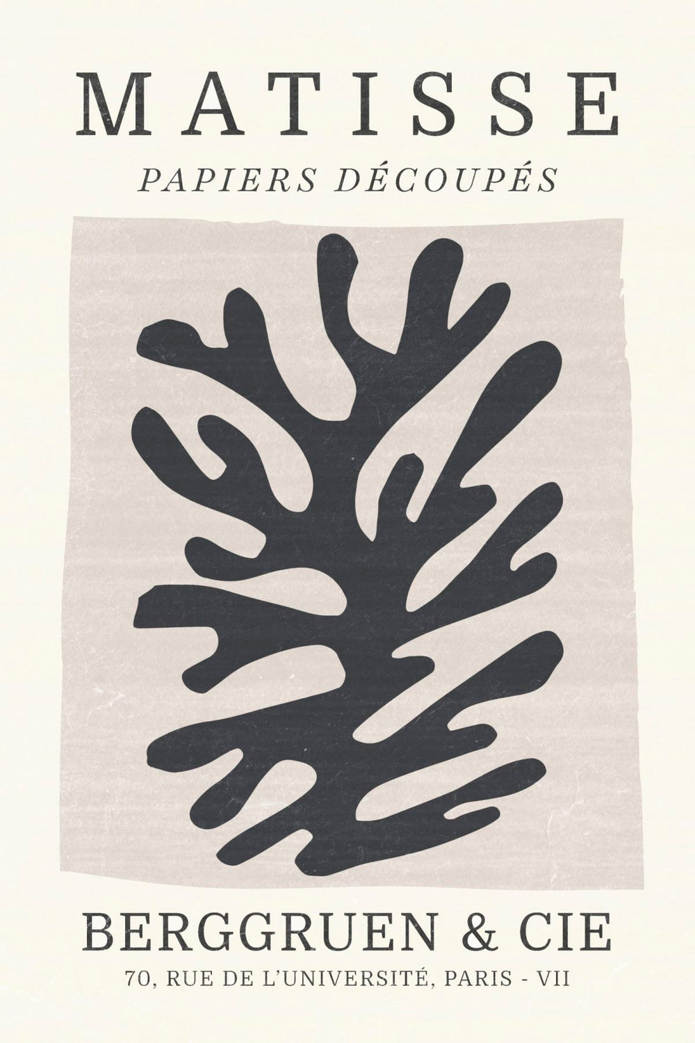 Papiers Decoupes Poster IX