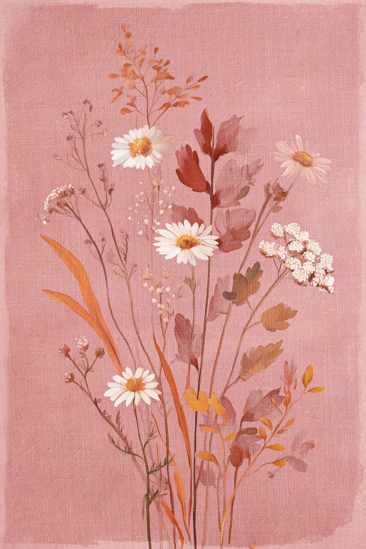 Dainty Flowers Pink I