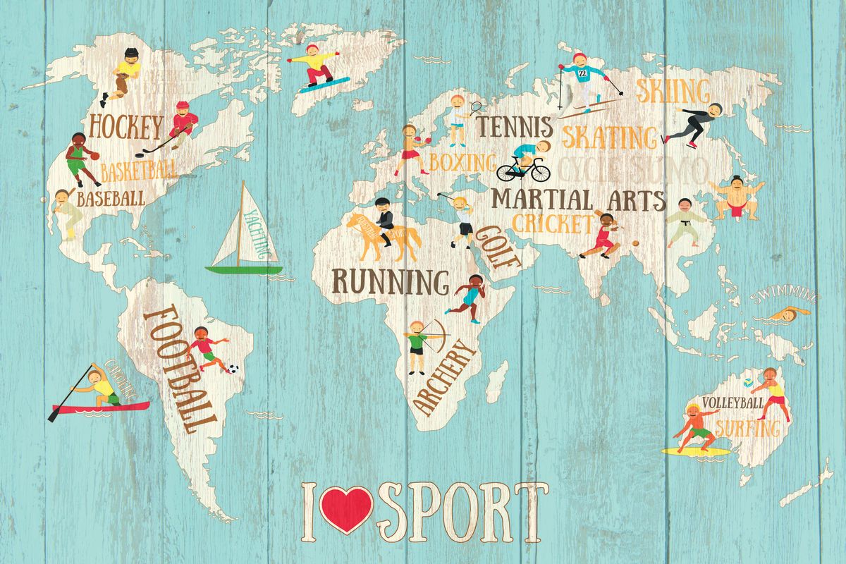 Sports World Map