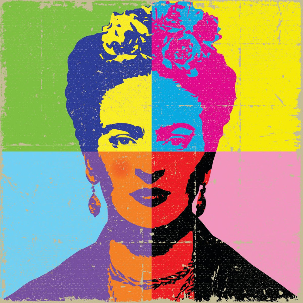 Particolored Frida Kahlo