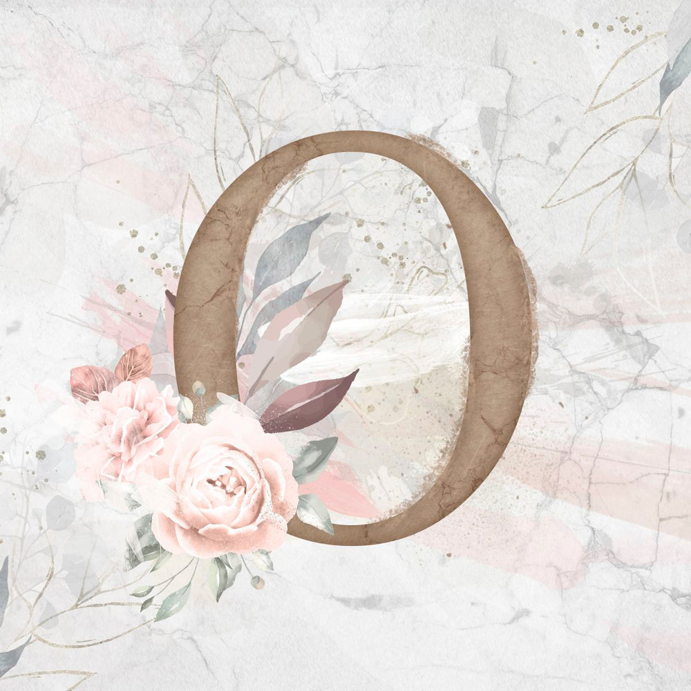 Floral Letter O