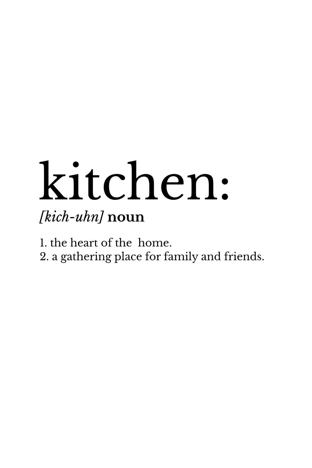 Kitchen The Noun