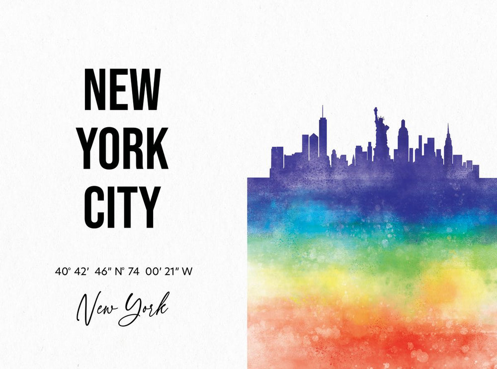 NYC In Colors Coordinates
