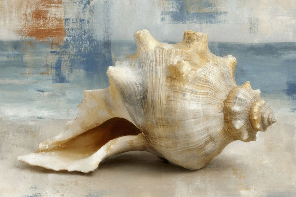 Conch Shell On The Sand
