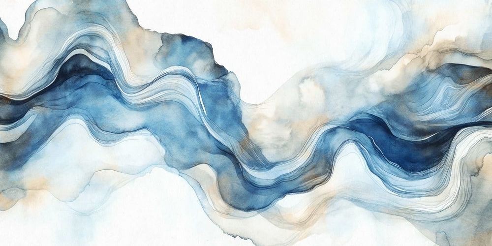 Veil In Liquid Motion With Beige