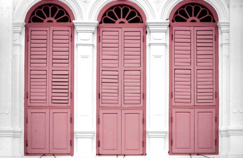 Classic Pink Windows