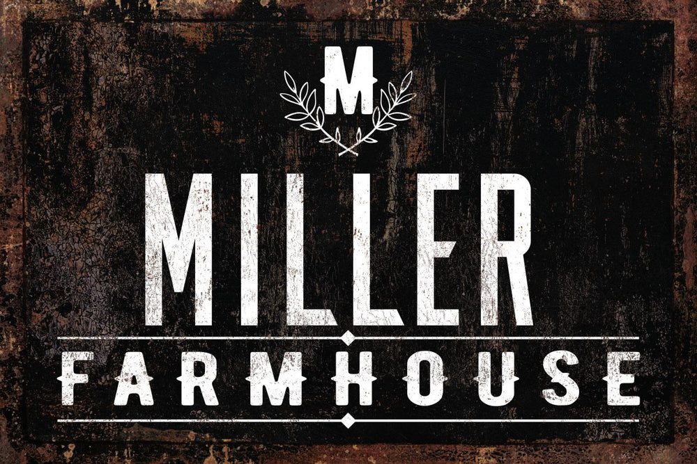 Miller Farmhouse Typography