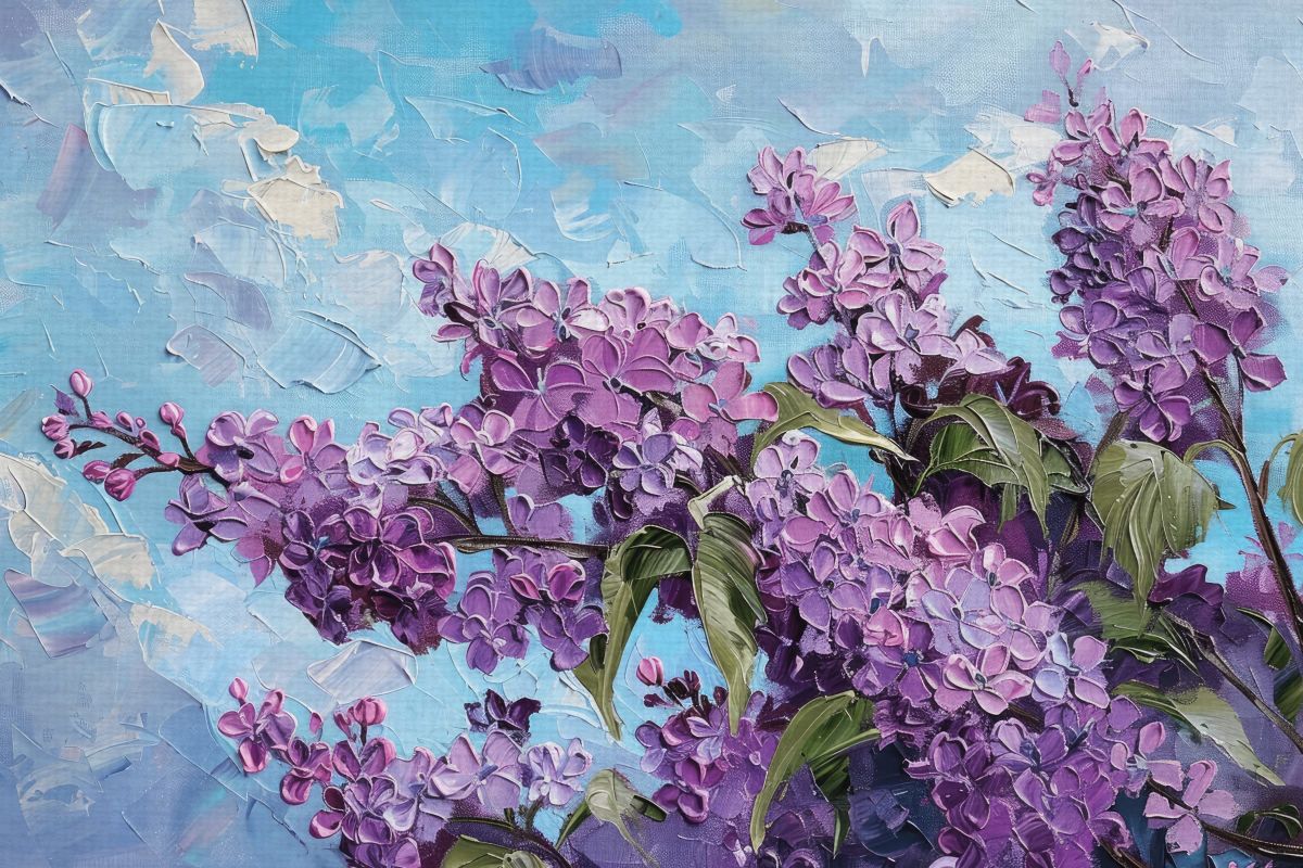 Delicate Lavender Petals