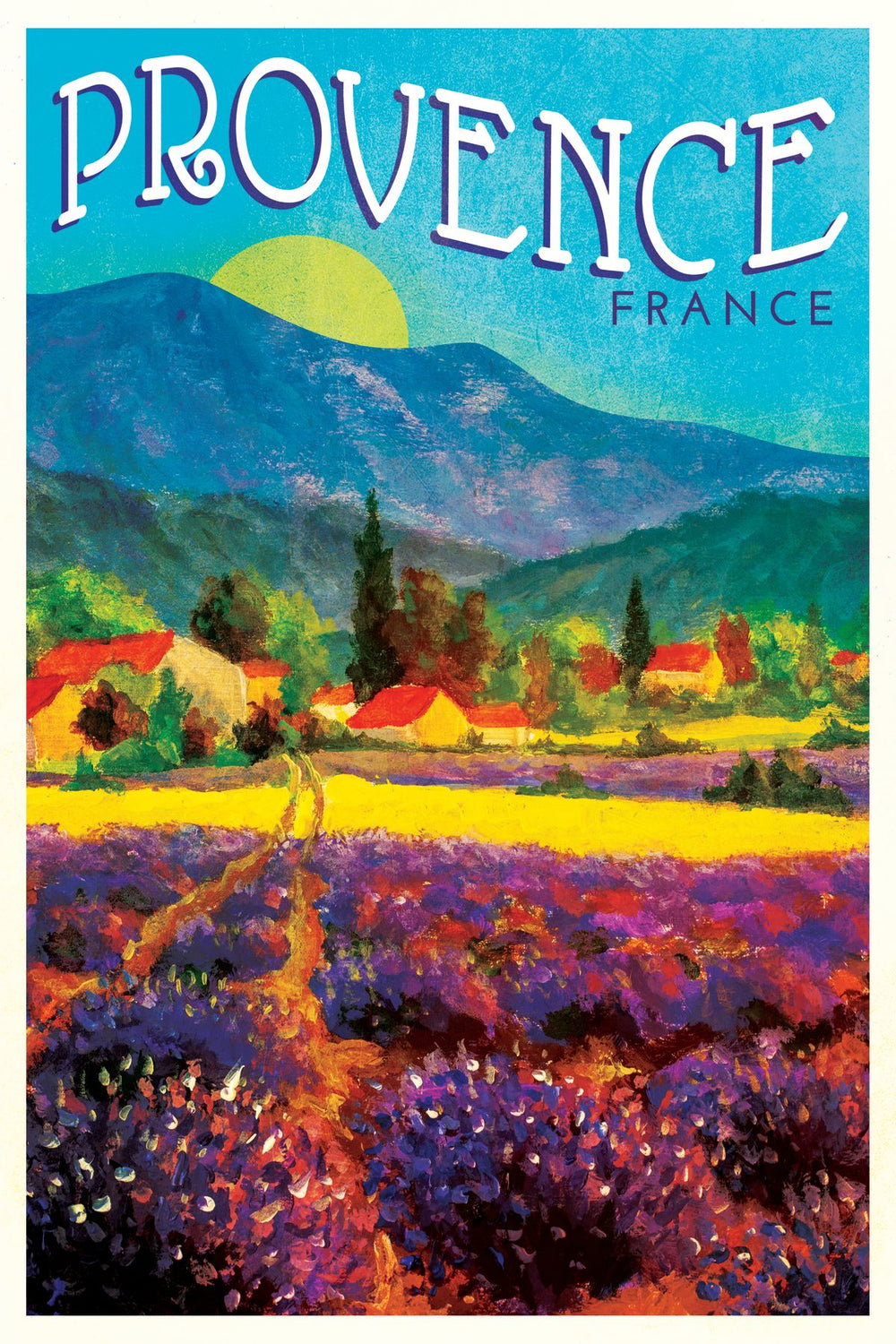 Provence France Vintage Poster