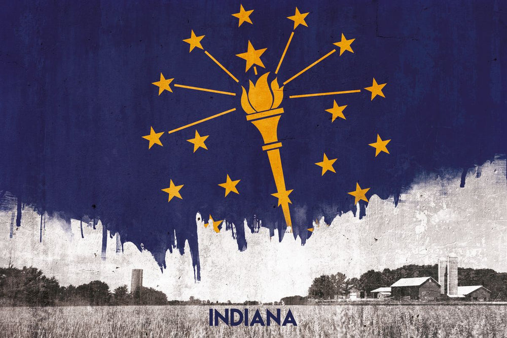 Flag Of Indiana