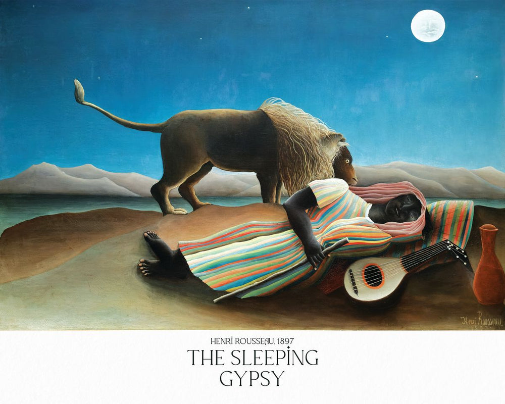 Sleeping Gypsy Rousseau Exhibition Poster