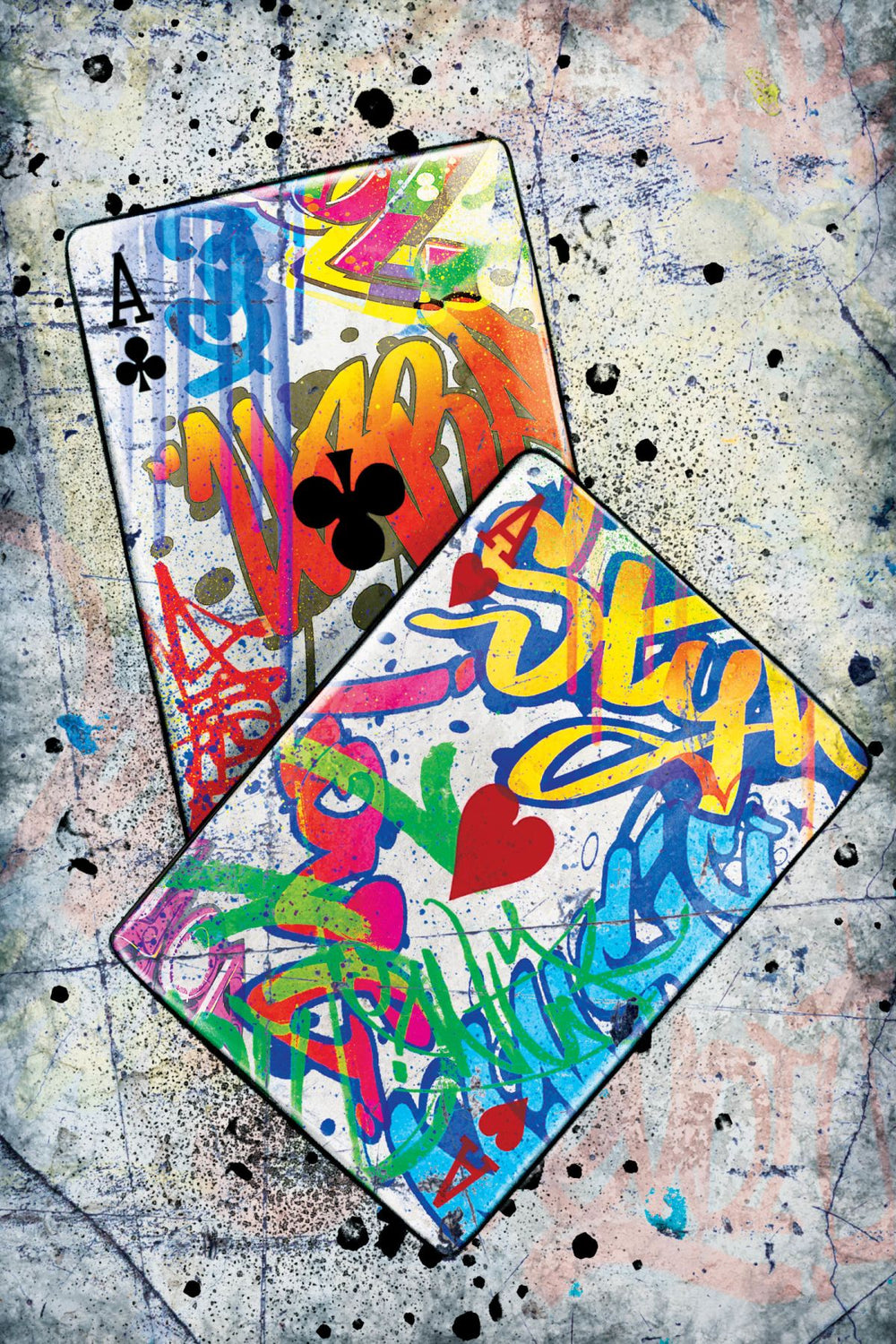 Two Aces Graffiti