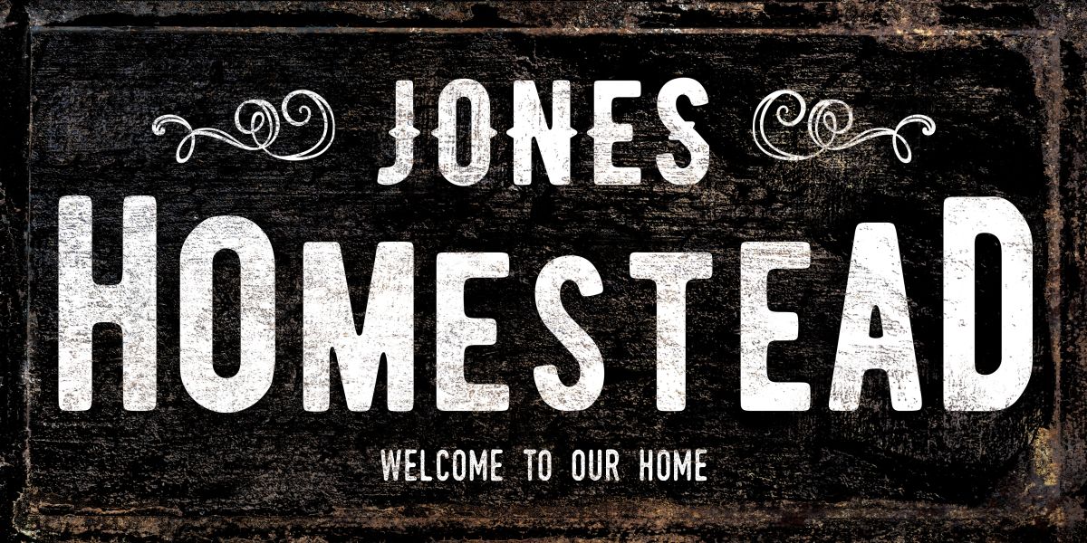 Jones Homestead Sign