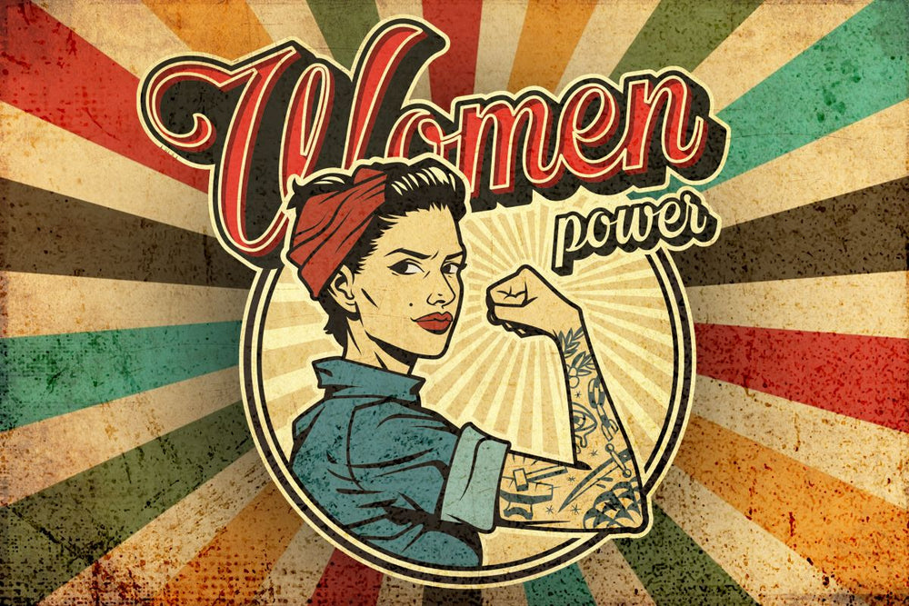 Retro Women Power