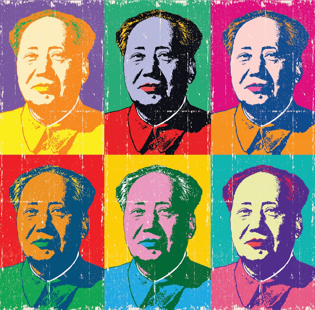 Pop Style Mao Zedong