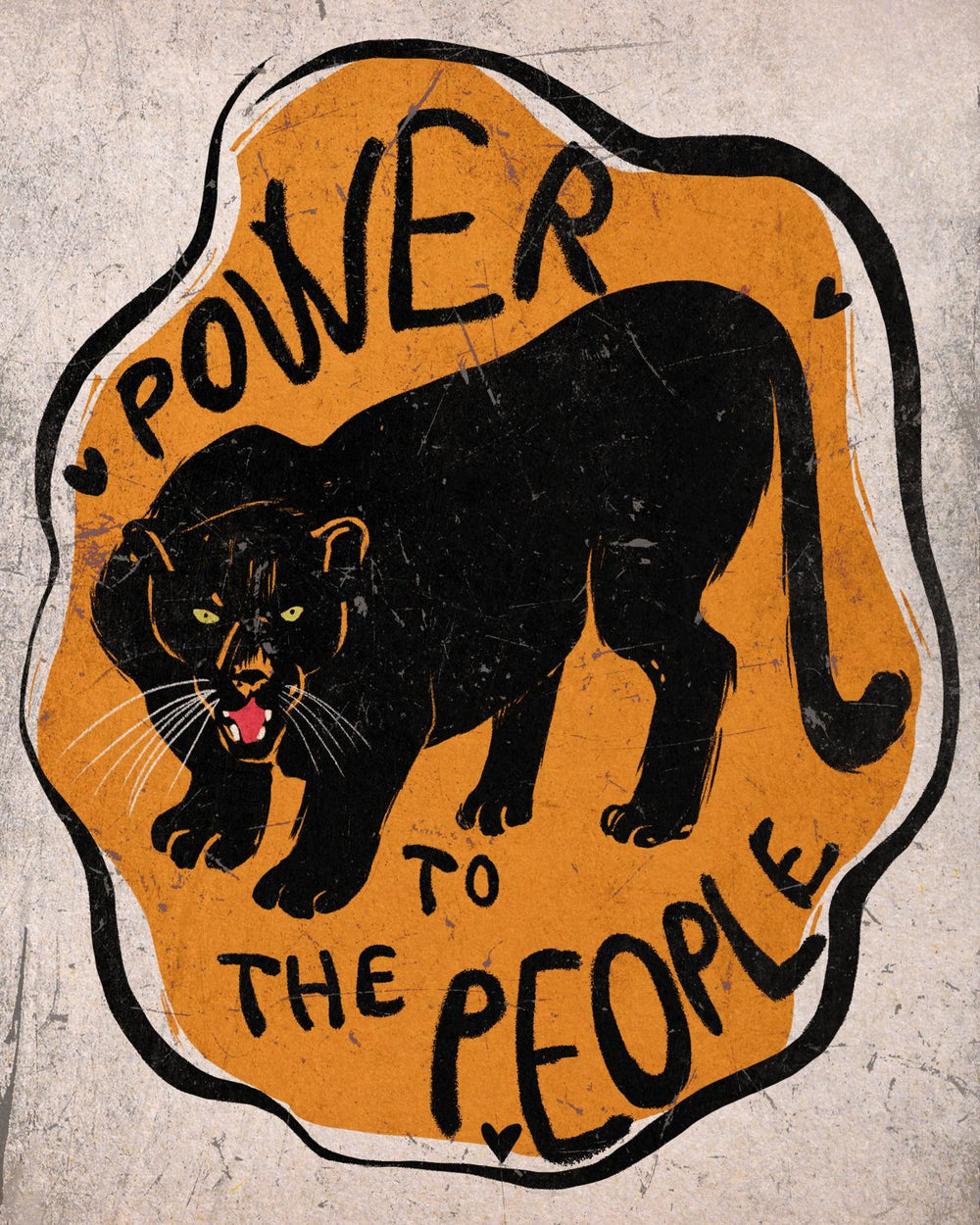 Power To The People Typography