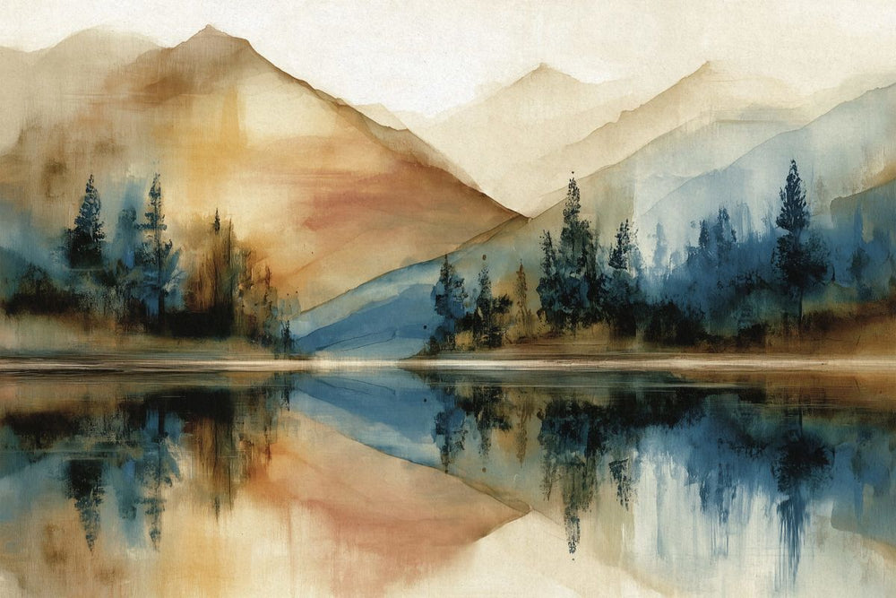 Reflection Of Gentle Spring