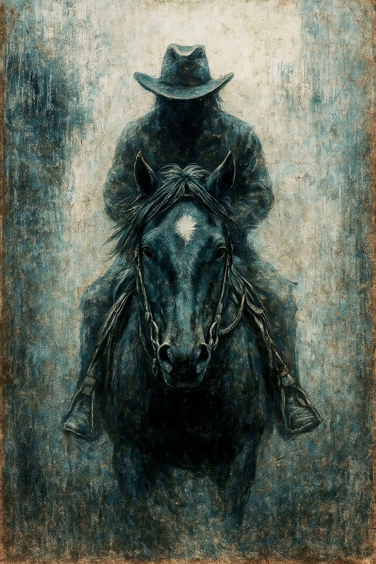 Cowboy's Arrival