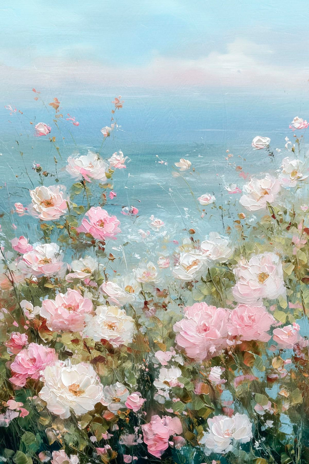 Pink Seaside Flowers
