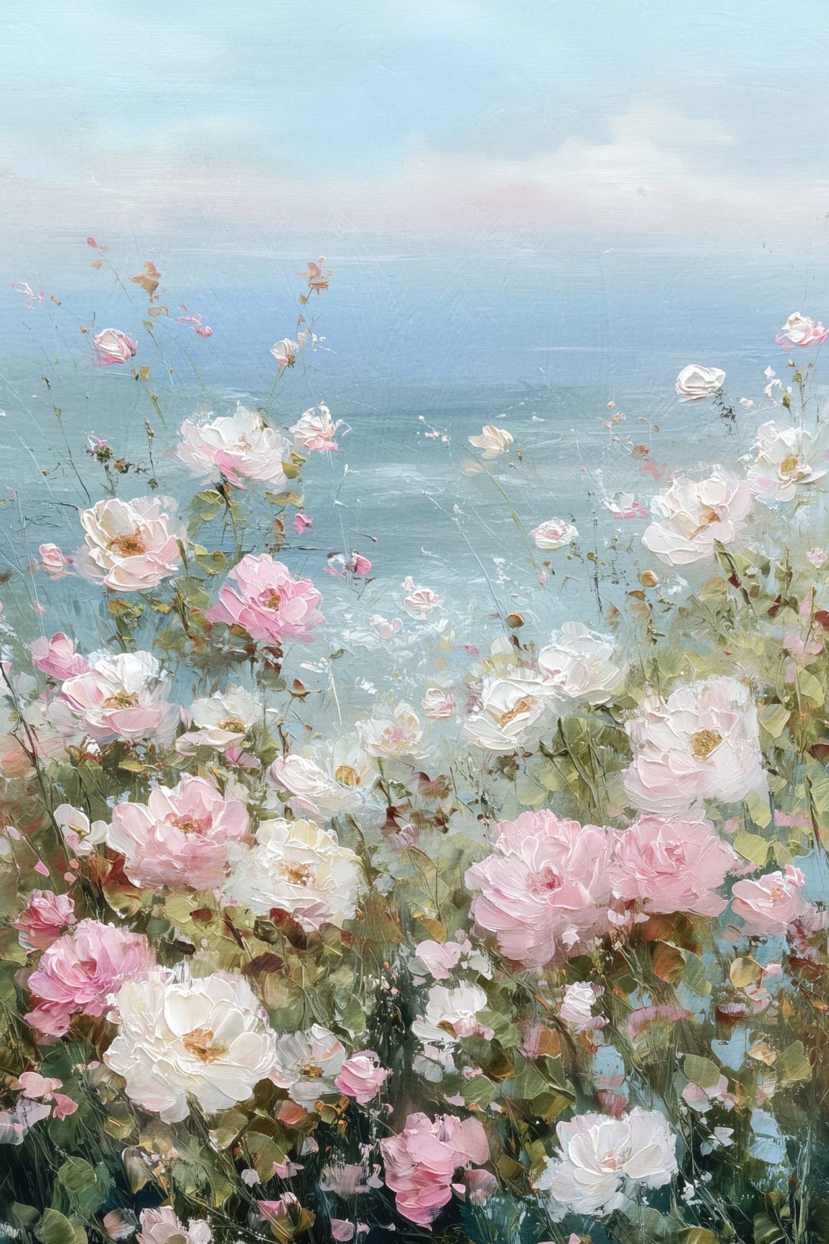 Pink Seaside Flowers