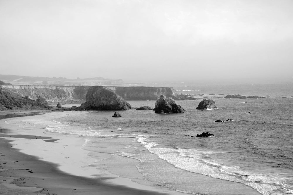 Rock Formations At The Beach
