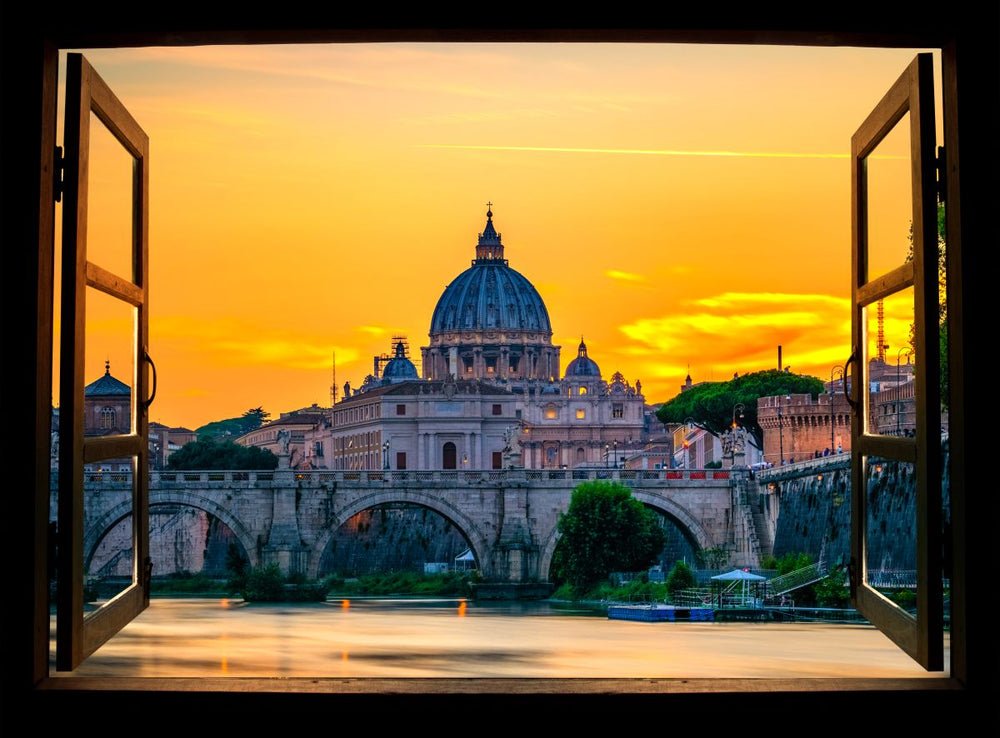 Window To Saint Peter's Basilica