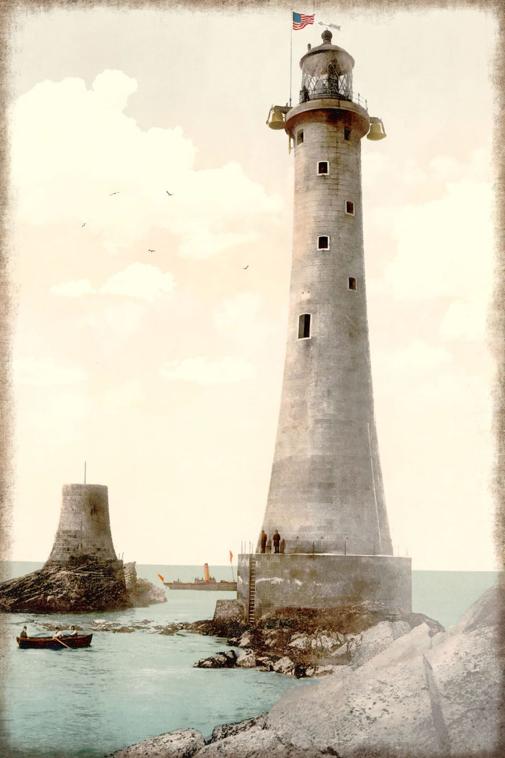 Vintage Lighthouse Architecture