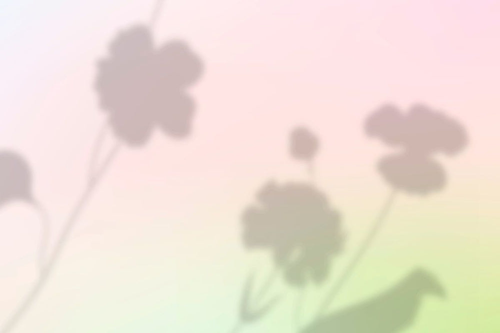 Floral Shadows In Pastel