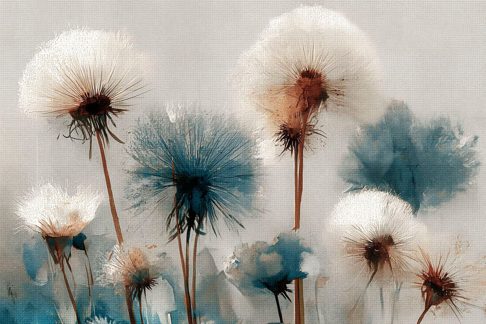 Dandelions In Full Bloom
