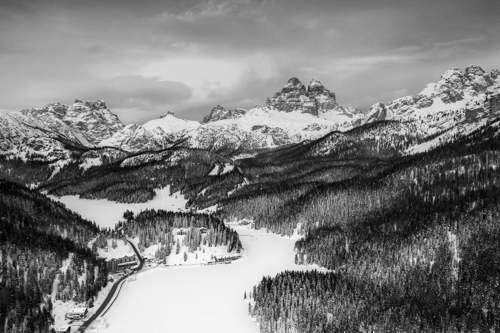 Tre Cime Di Lavaredo BW