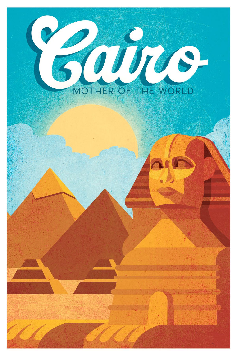 Cairo Tourism Vintage Poster