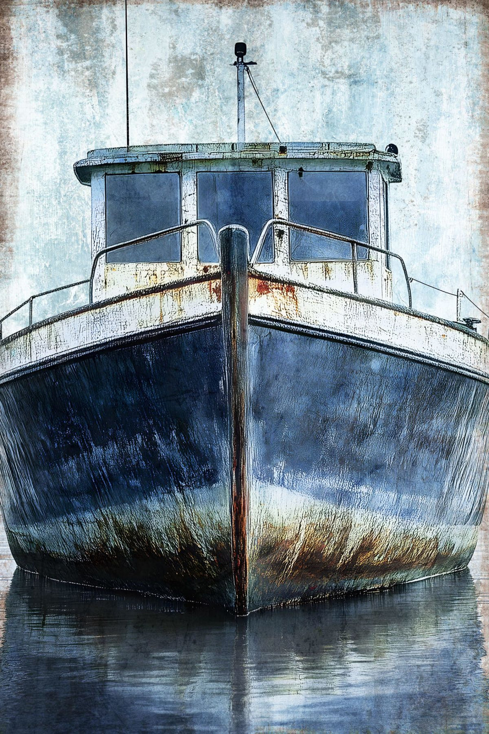 Boat Carried By Tide