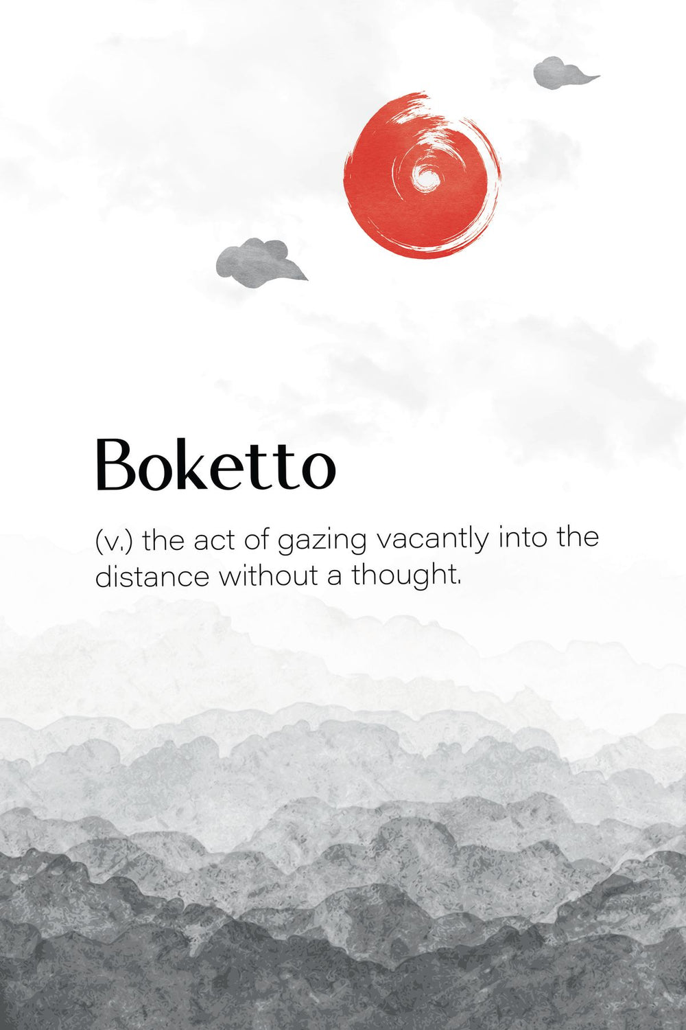 Boketto Definition Typography