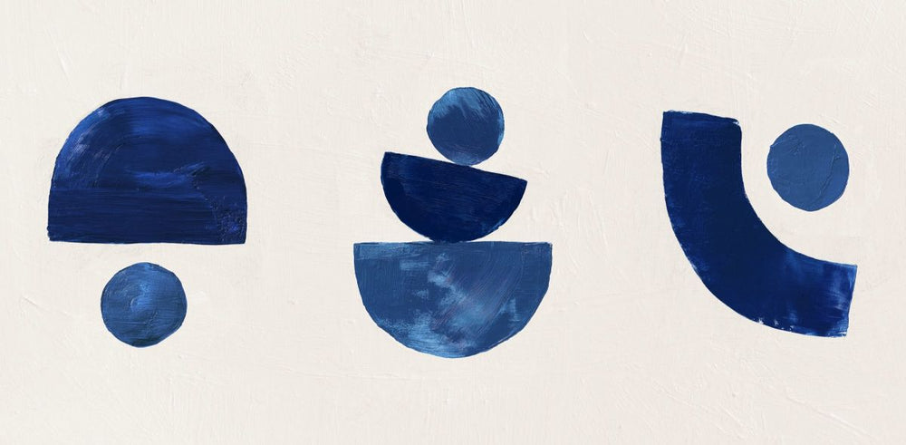 Calm But Playful Triptych