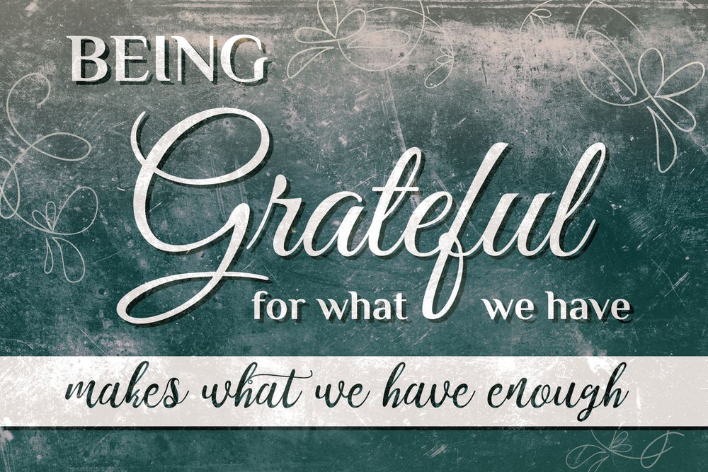 Being Grateful Quote
