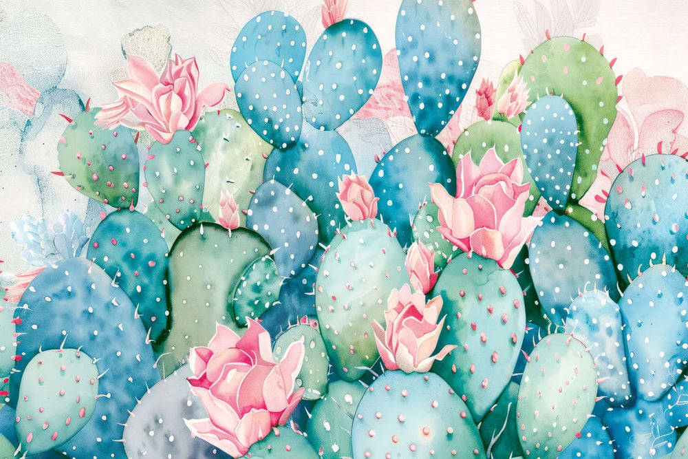 Blossoms Of Cacti