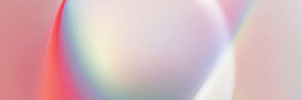 Iridescent Pastel Gradient Abstract