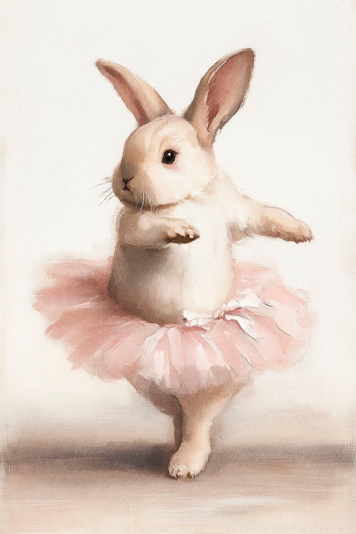 Ballet Bunny in Pink Tutu
