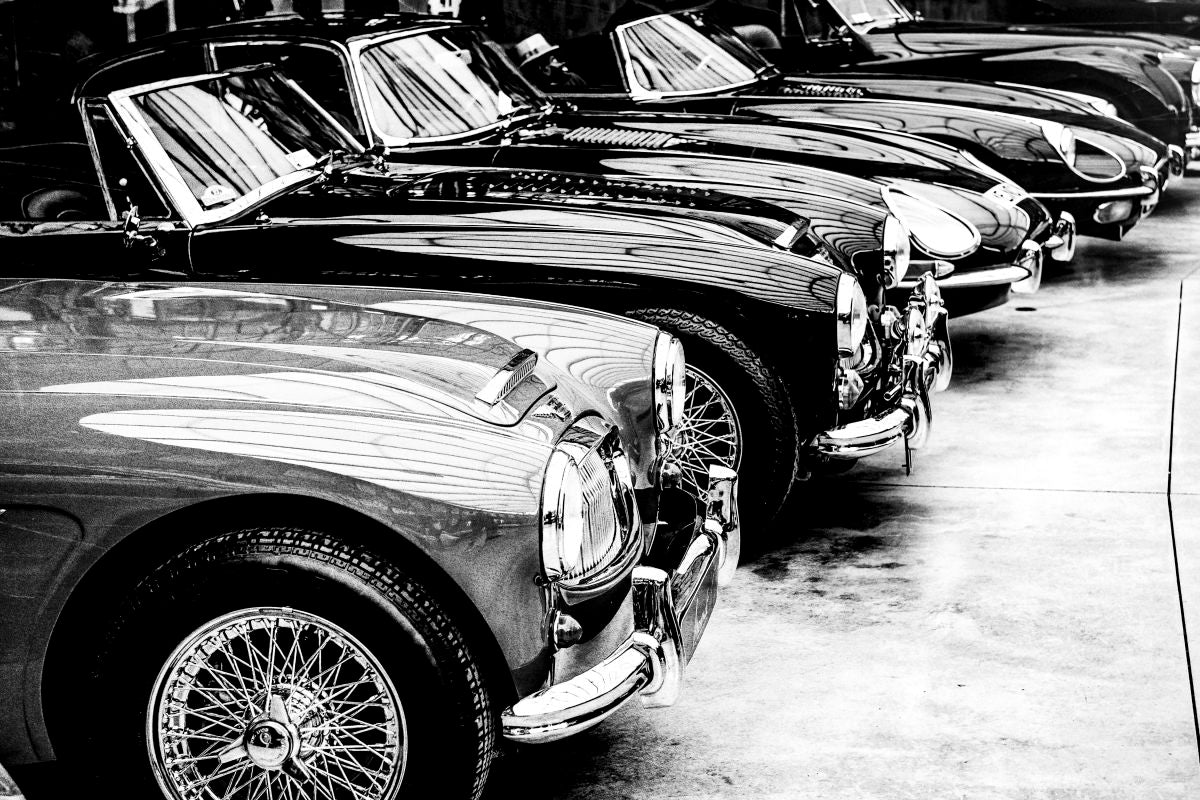 Polished Vintage Cars
