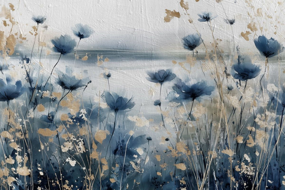Tiny Blue Wildflowers