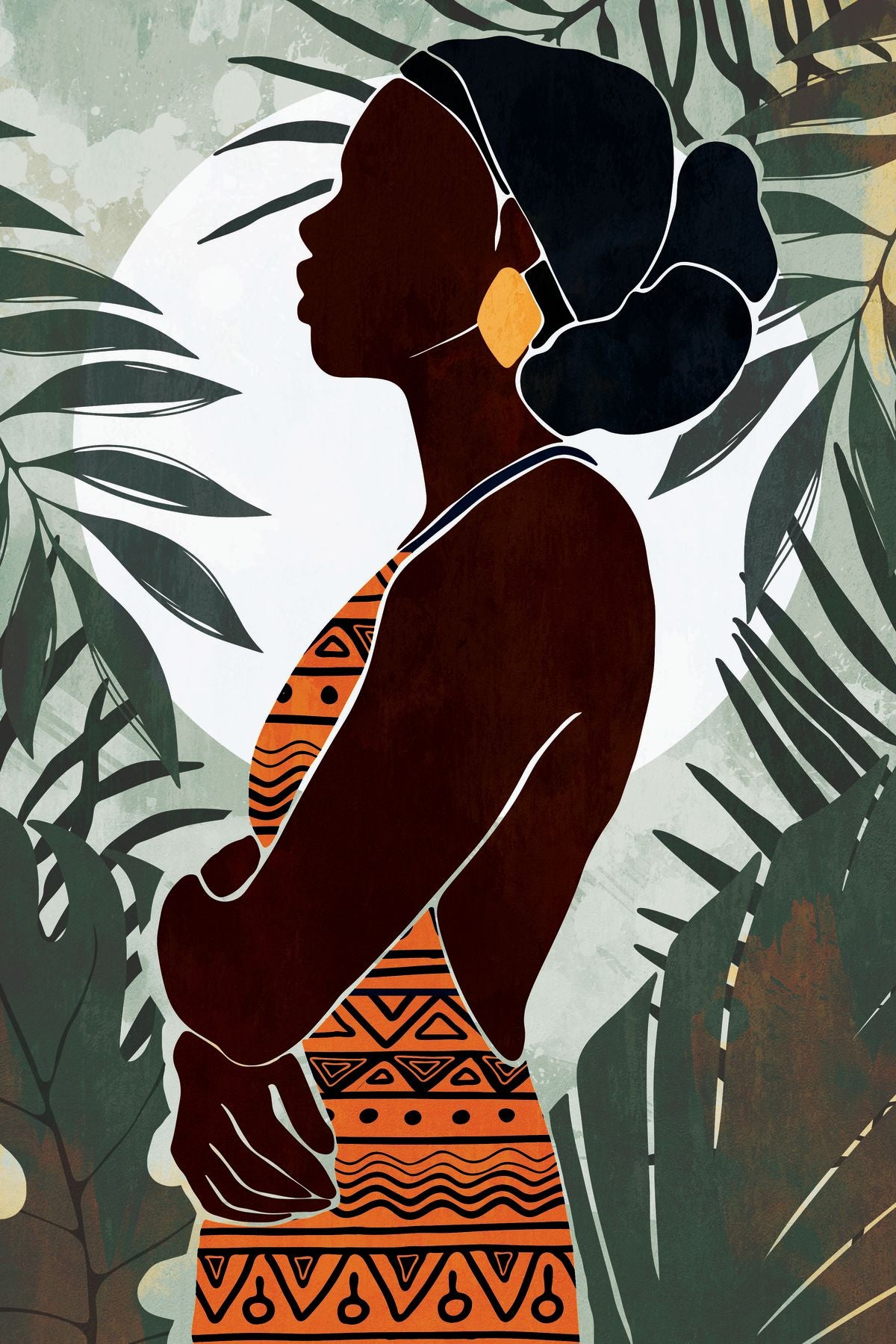Tropical African Woman